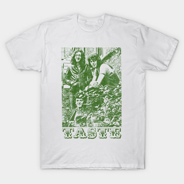 Rory Gallagher - Taste / Vintage Look Fan Design T-Shirt by DankFutura